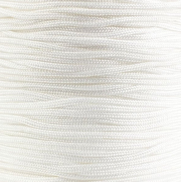 1.5mm Nylon Braid - Flat Whte