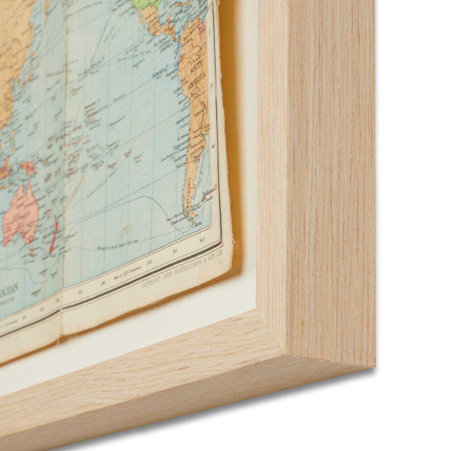 Bartholomew Vintage NZ Map