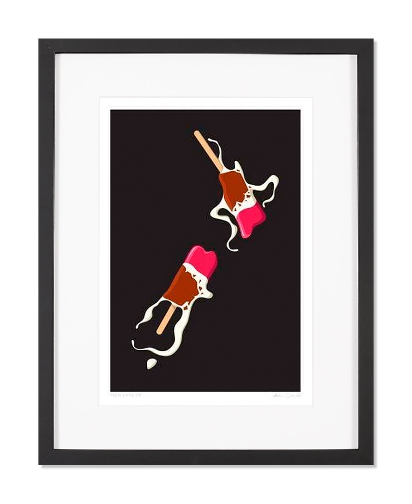 From Tip to Tip - Art Print by Glenn Jones