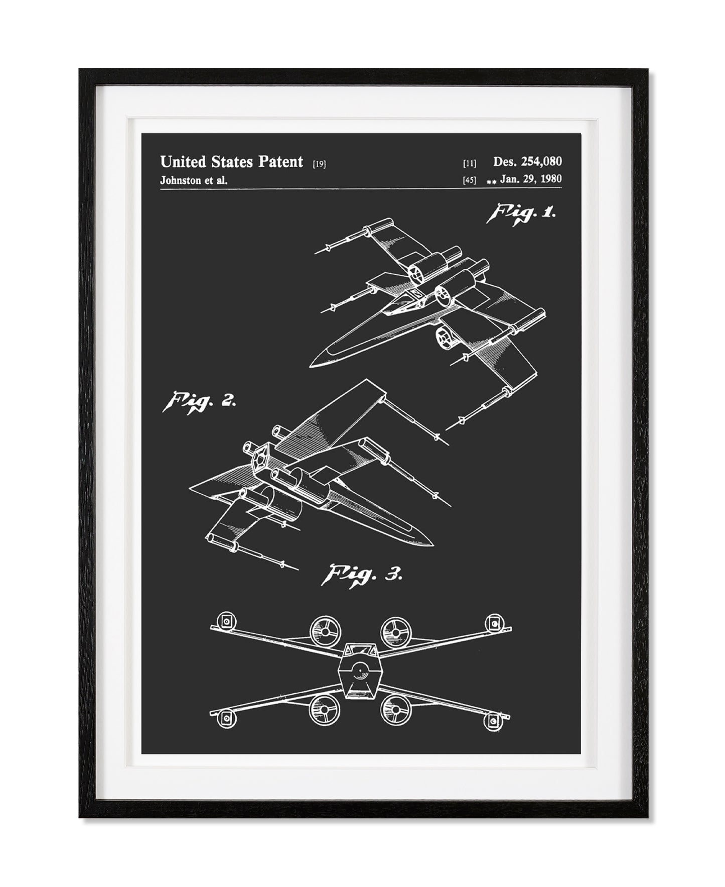 X-WING PATENT  by Vintage Patents