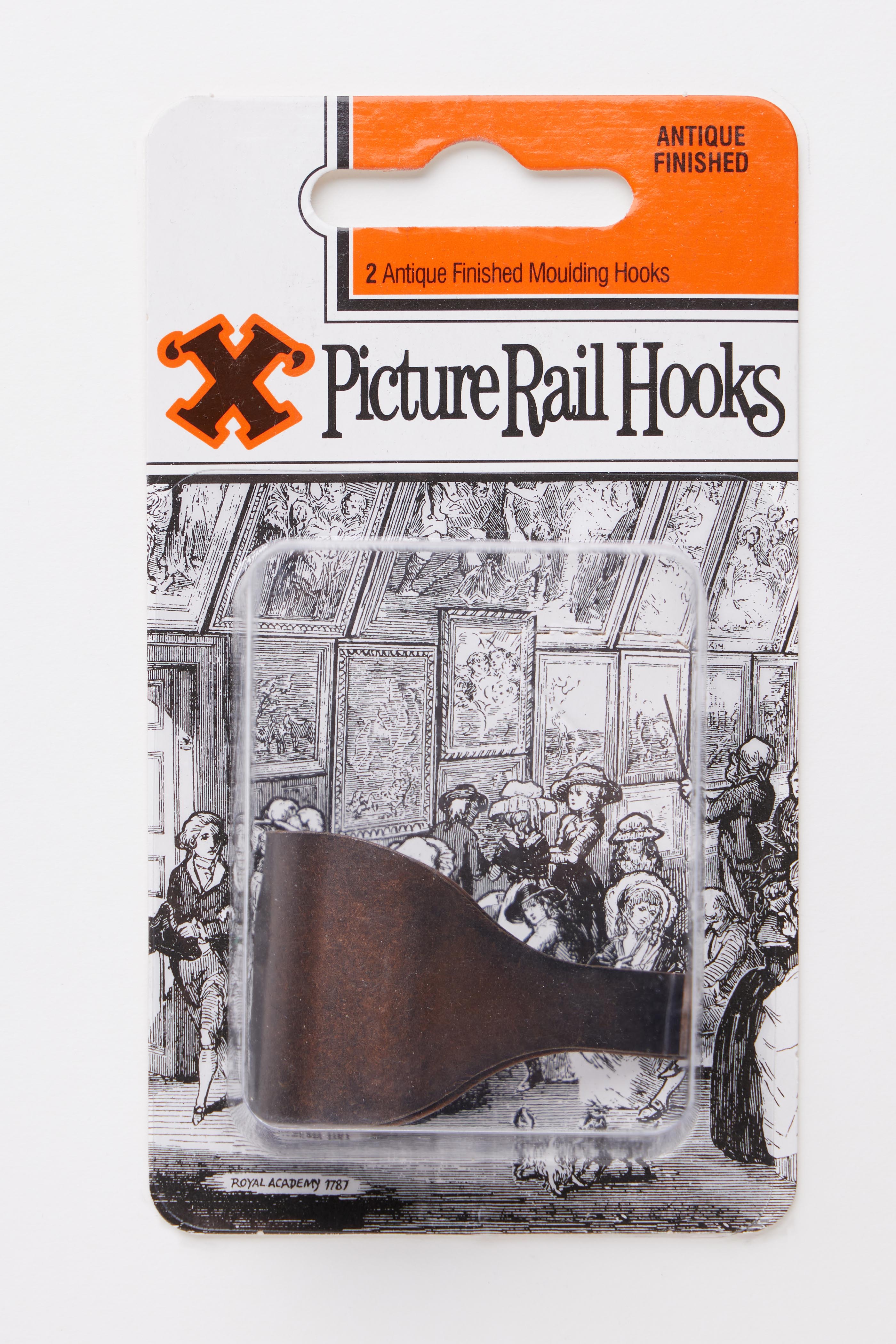 Picture Rail Hooks - Antique – Papakura Picture Framers